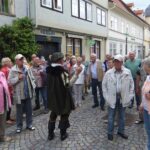 Stadtführer mit Reisegruppe
